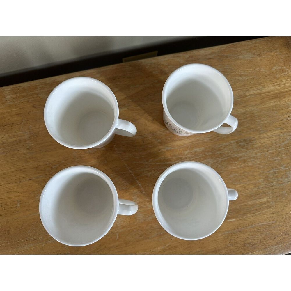 Set of Four Corning Corelle Rosemarie Pattern Mug - Picture 3 of 4